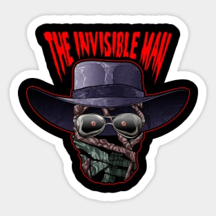 The Invisible Man, H. G. Wells,  1897 Sticker